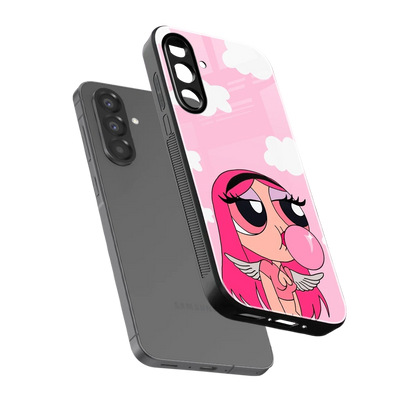 Pinktastic Chic sleek samsung galaxy a26 5g cover with tempered glass back and TPU edges