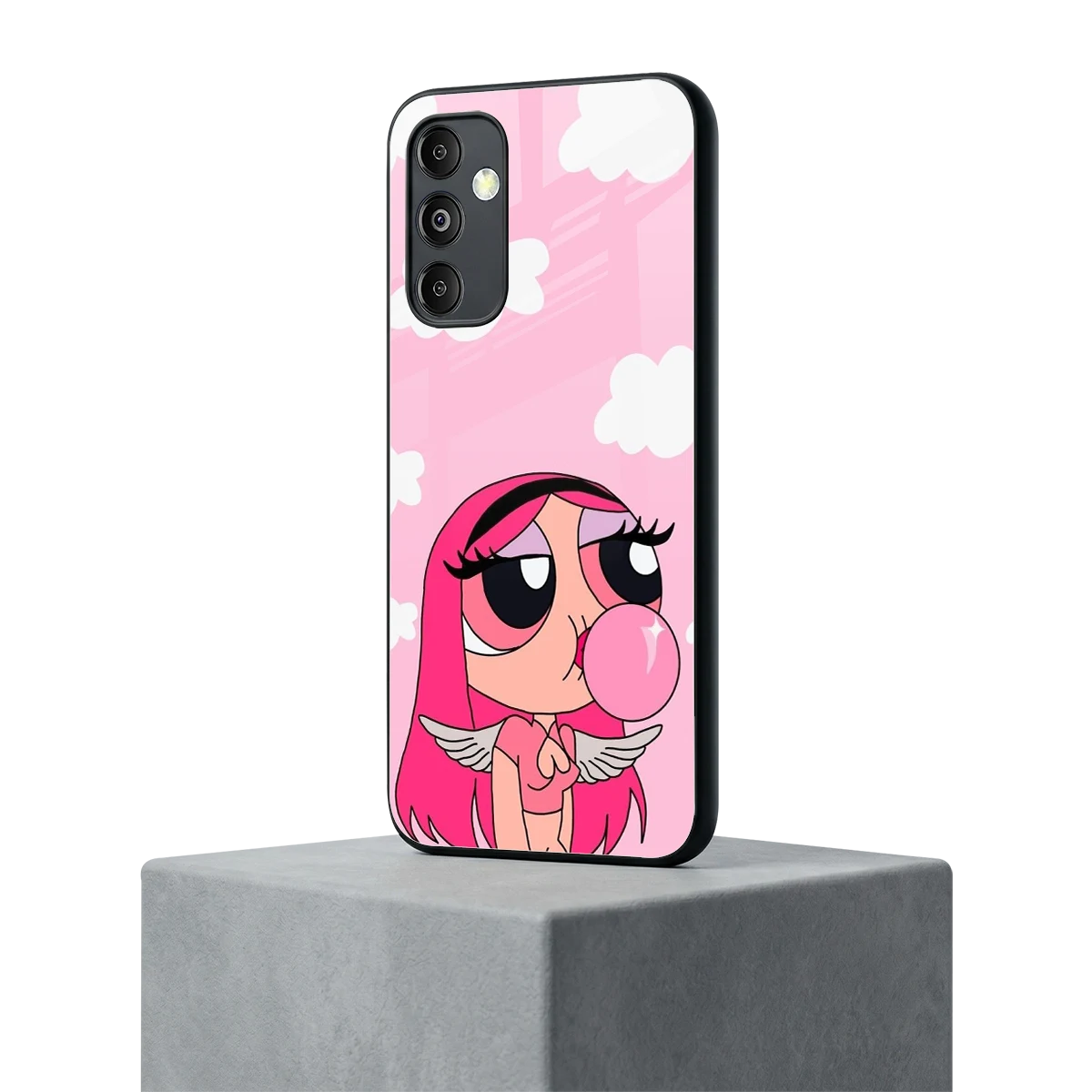 Pinktastic Chic samsung galaxy m14 5g mobile cover | shockproof glass phone case