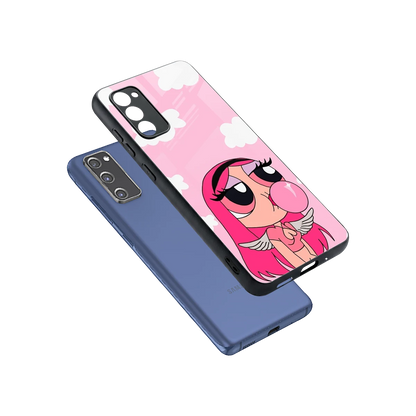 Pinktastic Chic sleek samsung galaxy s20 fe cover with tempered glass back and TPU edges