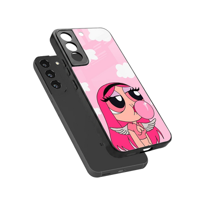 Pinktastic Chic sleek samsung galaxy s22 cover with tempered glass back and TPU edges