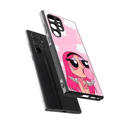 Pinktastic Chic sleek samsung galaxy s23 ultra cover with tempered glass back and TPU edges