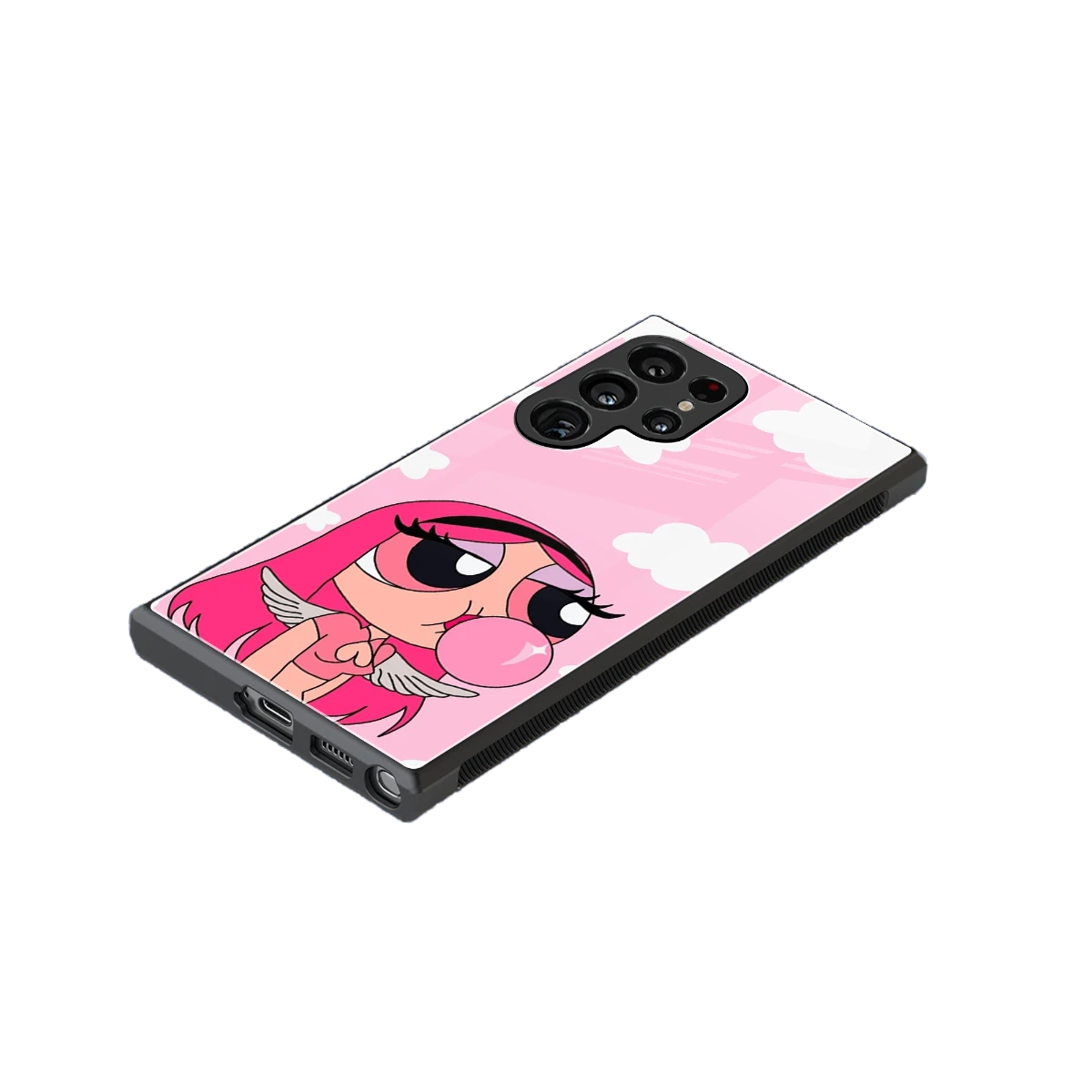 Pinktastic Chic stylish phone case for samsung galaxy s24 ultra | glossy glass and slim fit