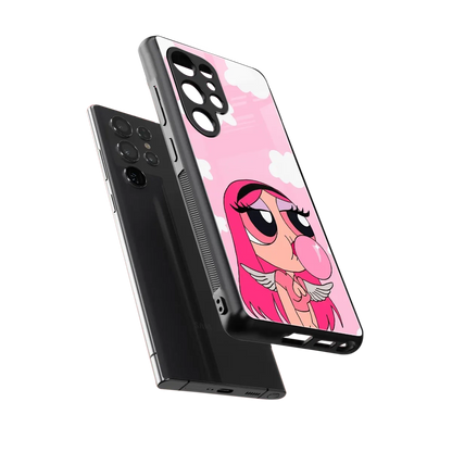 Pinktastic Chic sleek samsung galaxy s25 ultra cover with tempered glass back and TPU edges