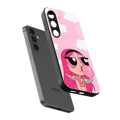 Pinktastic Chic sleek samsung galaxy s24 cover with tempered glass back and TPU edges