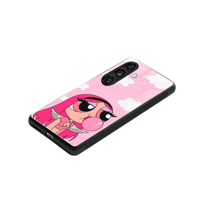 Pinktastic Chic stylish phone case for samsung galaxy s24 | glossy glass and slim fit