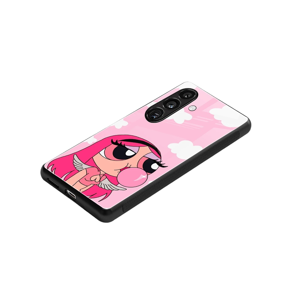 Pinktastic Chic stylish phone case for samsung galaxy s23 fe | glossy glass and slim fit