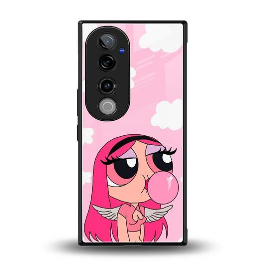 Pinktastic Chic back phone cover | glass case for vivo v40 pro