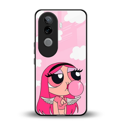 Pinktastic Chic back phone cover | glass case for vivo v40e