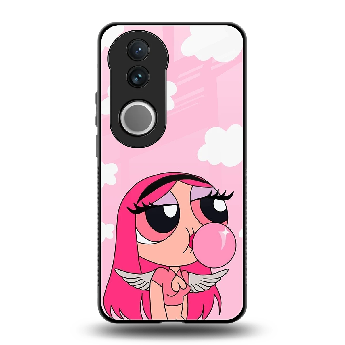 Pinktastic Chic back phone cover | glass case for vivo v50