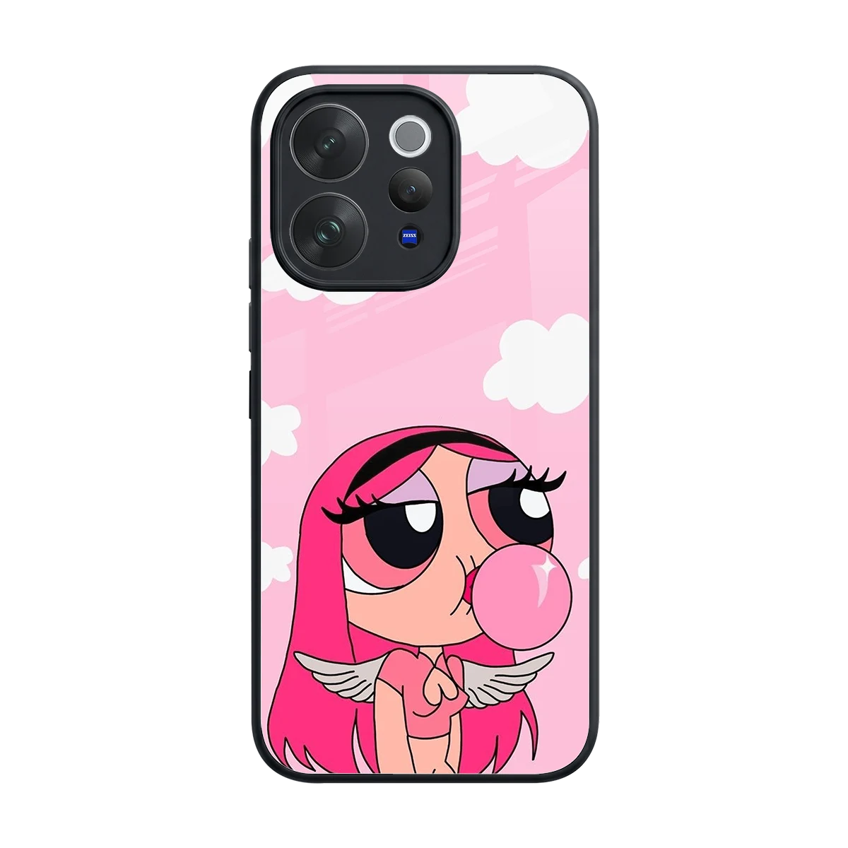 Pinktastic Chic back phone cover | glass case for vivo v70 elite