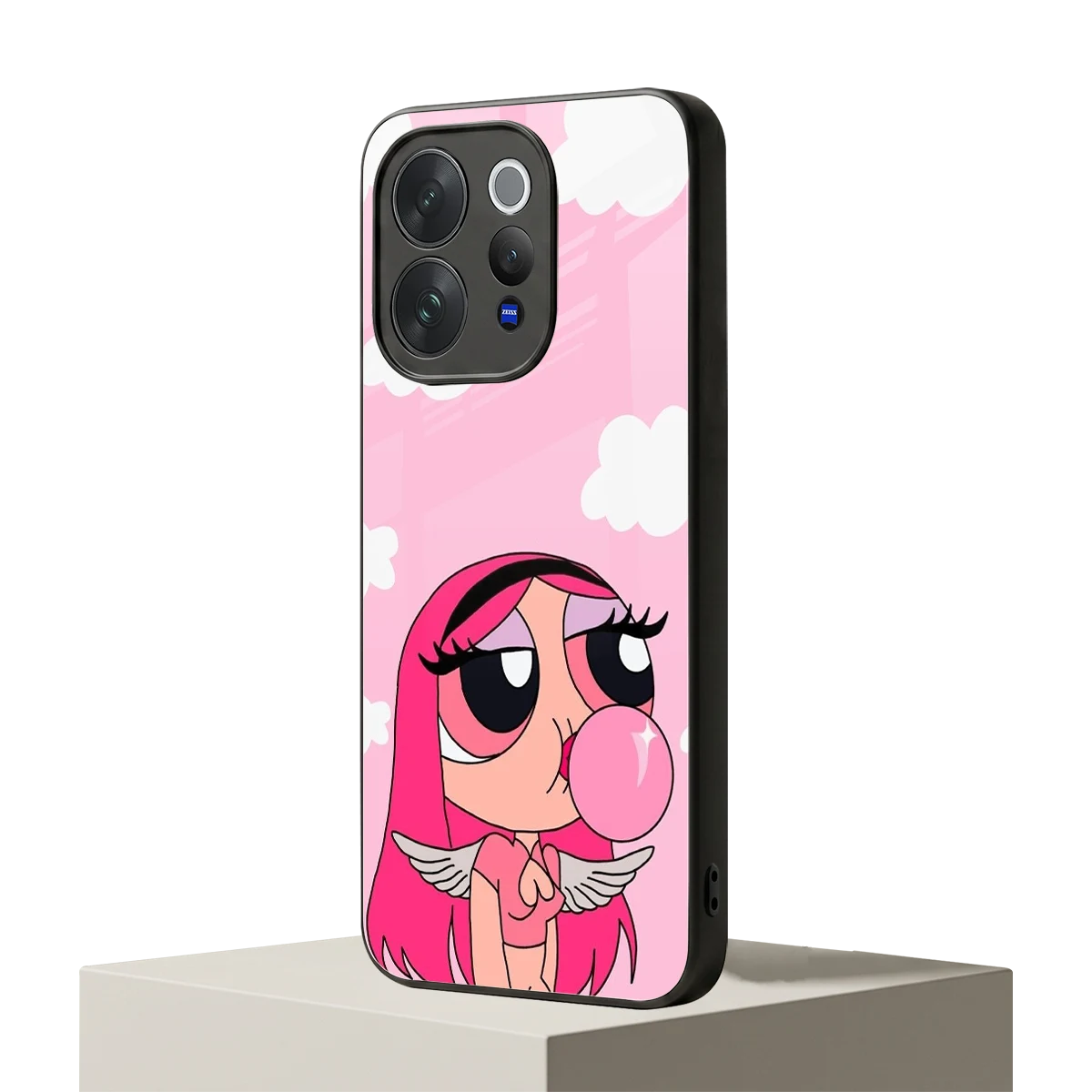 Pinktastic Chic vivo v70 elite mobile cover | shockproof glass phone case