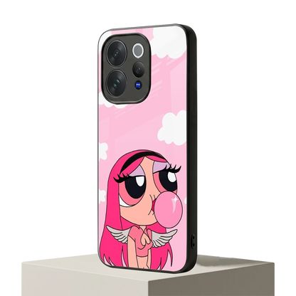 Pinktastic Chic vivo v70 elite mobile cover | shockproof glass phone case