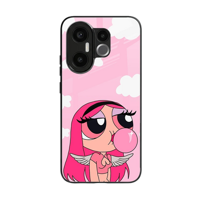 Pinktastic Chic back phone cover | glass case for vivo x200 fe