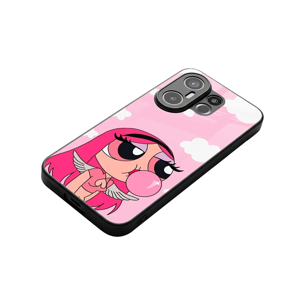 Pinktastic Chic stylish phone case for vivo x200 fe | glossy glass and slim fit