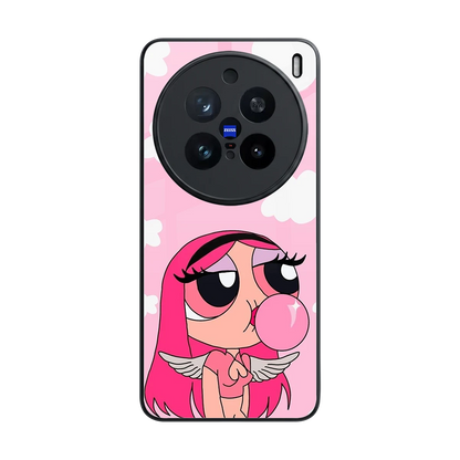 Pinktastic Chic back phone cover | glass case for vivo x200 pro