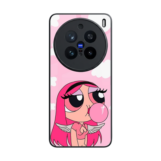 Pinktastic Chic back phone cover | glass case for vivo x200 pro