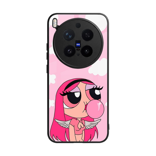 Pinktastic Chic back phone cover | glass case for vivo x300 pro