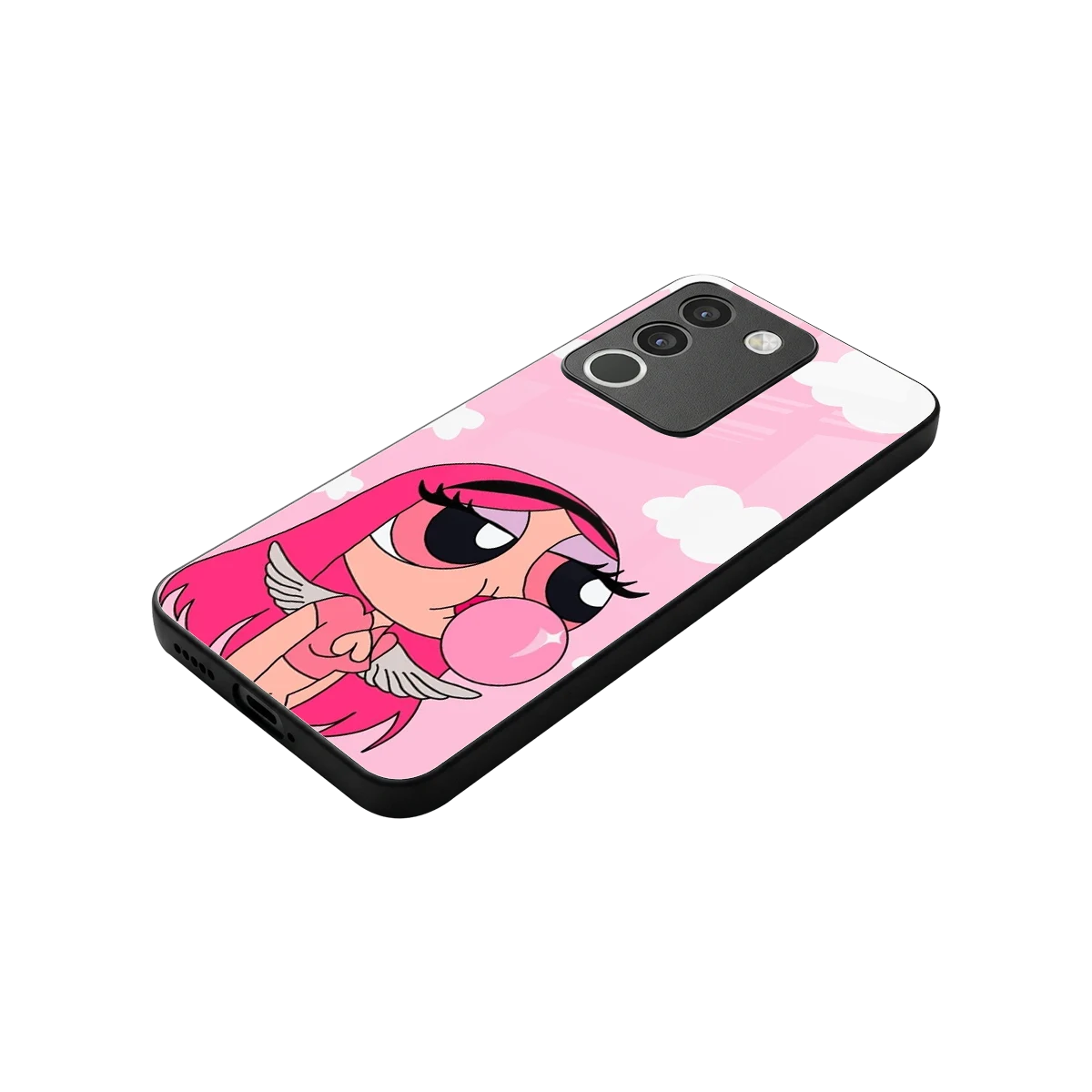 Pinktastic Chic stylish phone case for vivo y200 5g | glossy glass and slim fit
