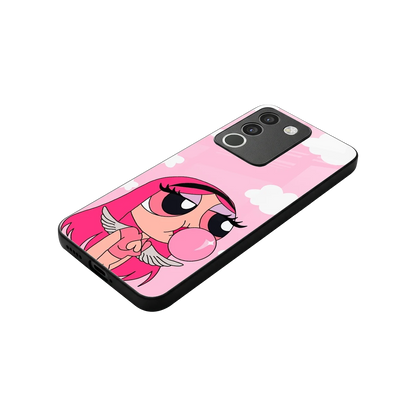 Pinktastic Chic stylish phone case for vivo y200 5g | glossy glass and slim fit