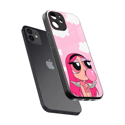 Pinktastic Chic sleek iphone 12 cover with tempered glass back and TPU edges