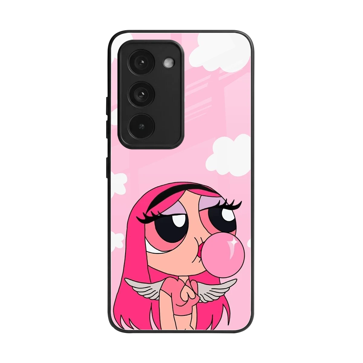 Pinktastic Chic back phone cover | glass case for redmi 15 5g