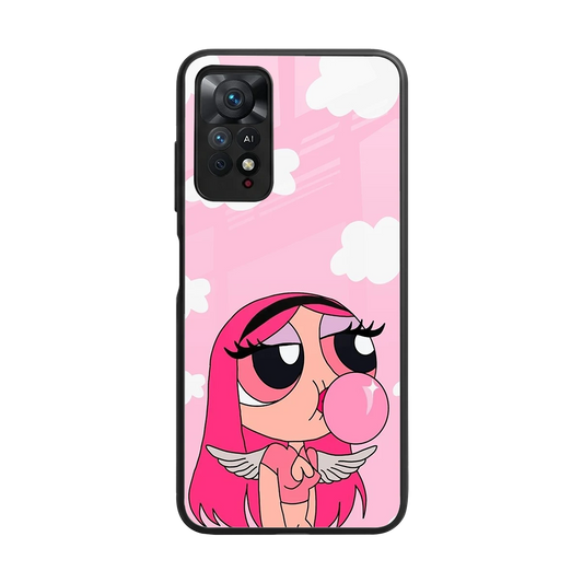 Pinktastic Chic back phone cover | glass case for redmi note 11 pro
