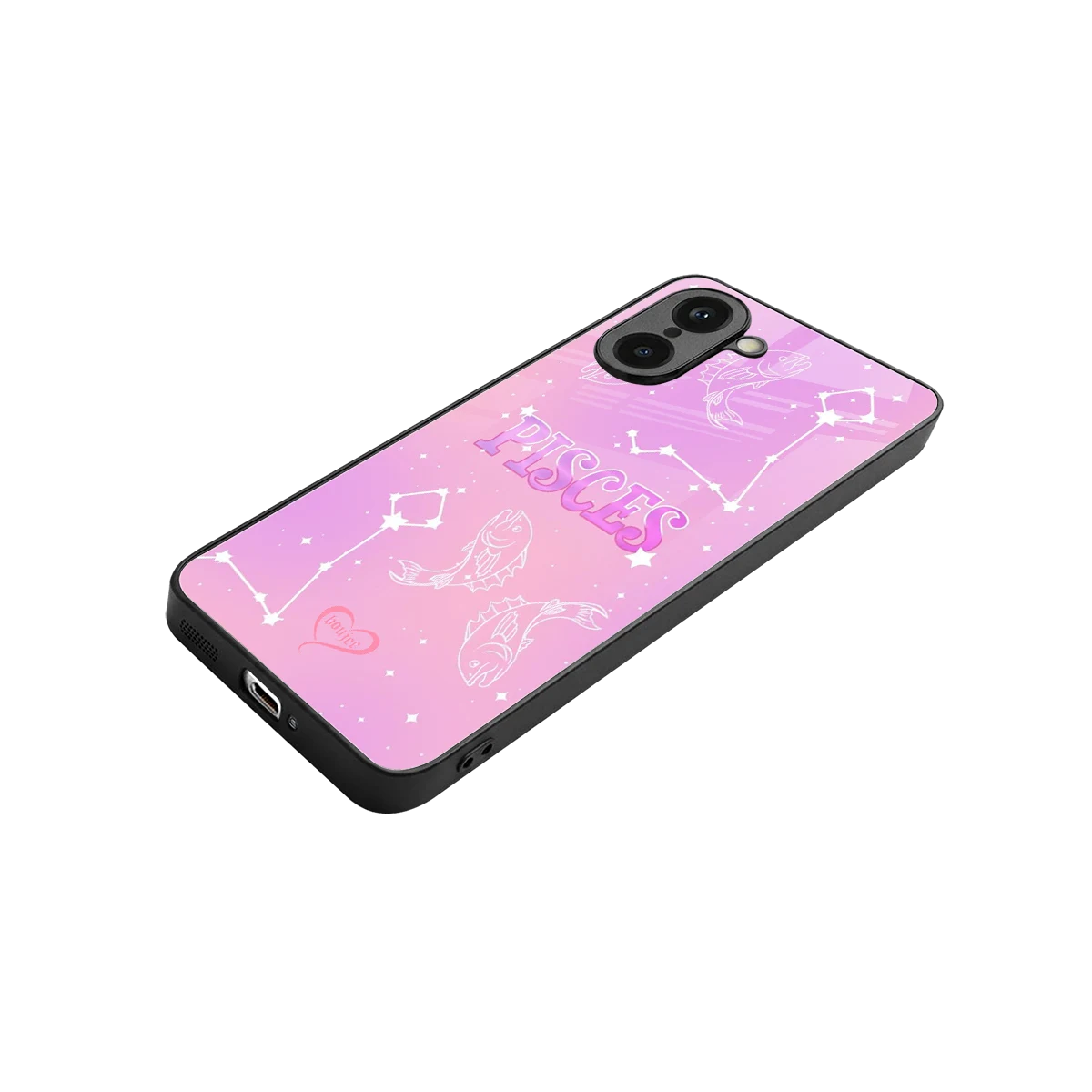 Pisces Aura stylish phone case for oneplus nord ce5 5g | glossy glass and slim fit