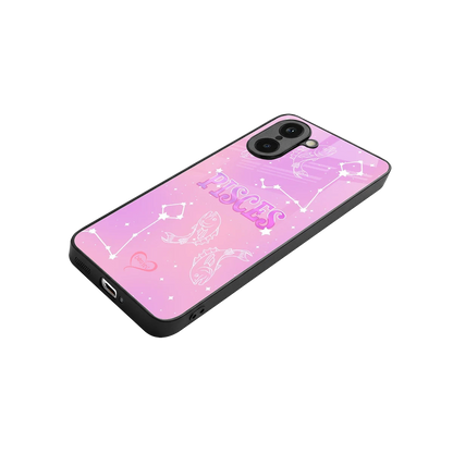 Pisces Aura stylish phone case for oneplus nord ce5 5g | glossy glass and slim fit