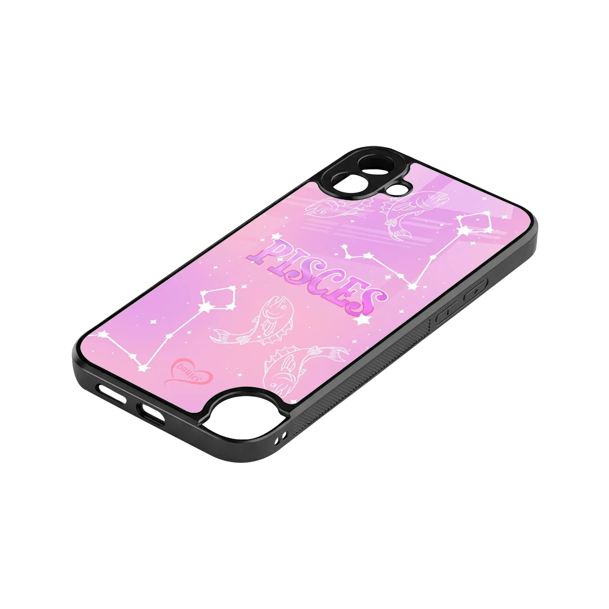 Pisces Aura stylish phone case for cmf nothing phone 1 | glossy glass and slim fit