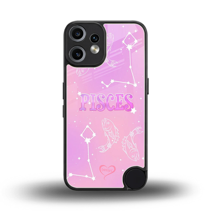 Pisces Aura back phone cover | glass case for cmf nothing phone 2 pro