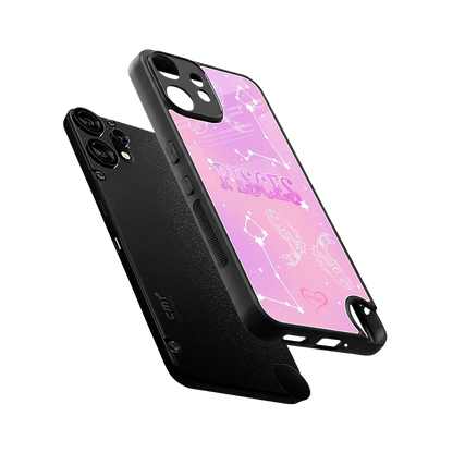 Pisces Aura sleek cmf nothing phone 2 pro cover with tempered glass back and TPU edges