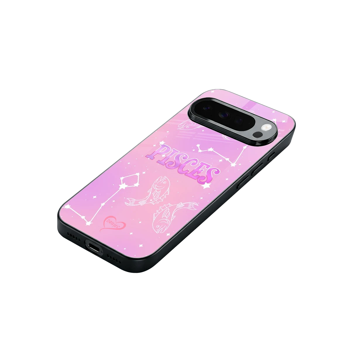 Pisces Aura stylish phone case for google pixel 10 pro xl | glossy glass and slim fit