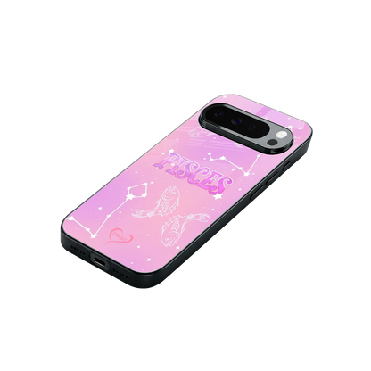 Pisces Aura stylish phone case for google pixel 10 pro xl | glossy glass and slim fit