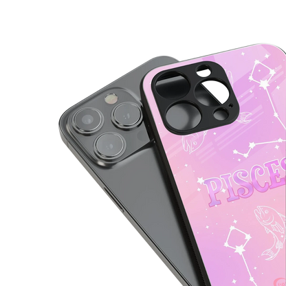 Pisces Aura stylish phone case for iphone 12 | glossy glass and slim fit