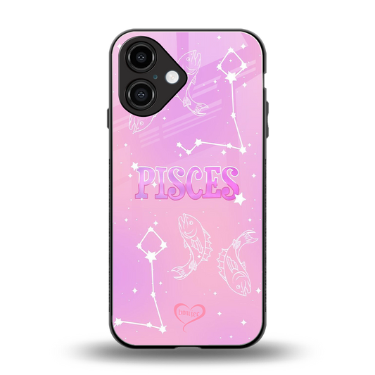 Pisces Aura Phone Case for Iphone 16 | Glass Case