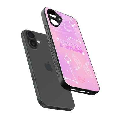 Pisces Aura Phone Case for Iphone 16 | Glass Case