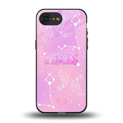 Pisces Aura back phone cover | glass case for iphone 17e