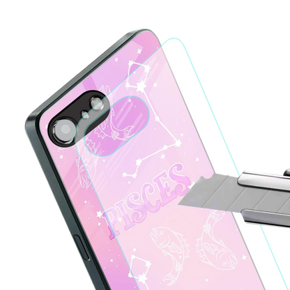 Pisces Aura stylish phone case for iphone 17e | glossy glass and slim fit