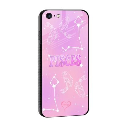 Pisces Aura sleek iphone 6 cover with tempered glass back and TPU edges