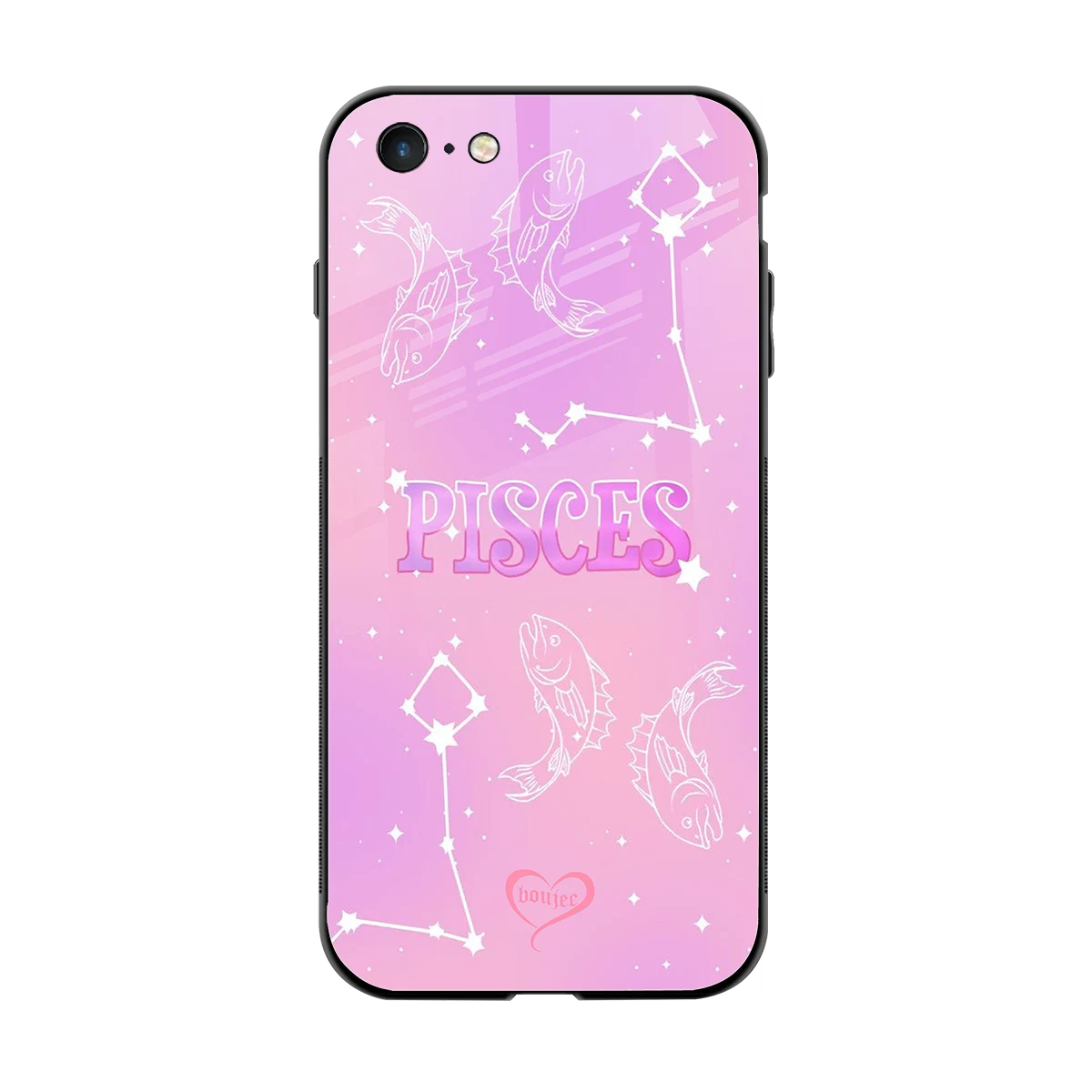 Pisces Aura back phone cover | glass case for iphone 6