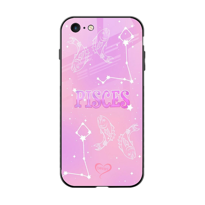 Pisces Aura back phone cover | glass case for iphone 6