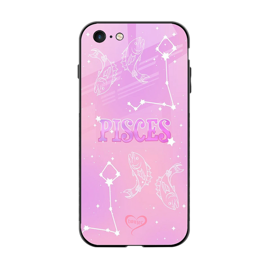 Pisces Aura back phone cover | glass case for iphone 6s plus