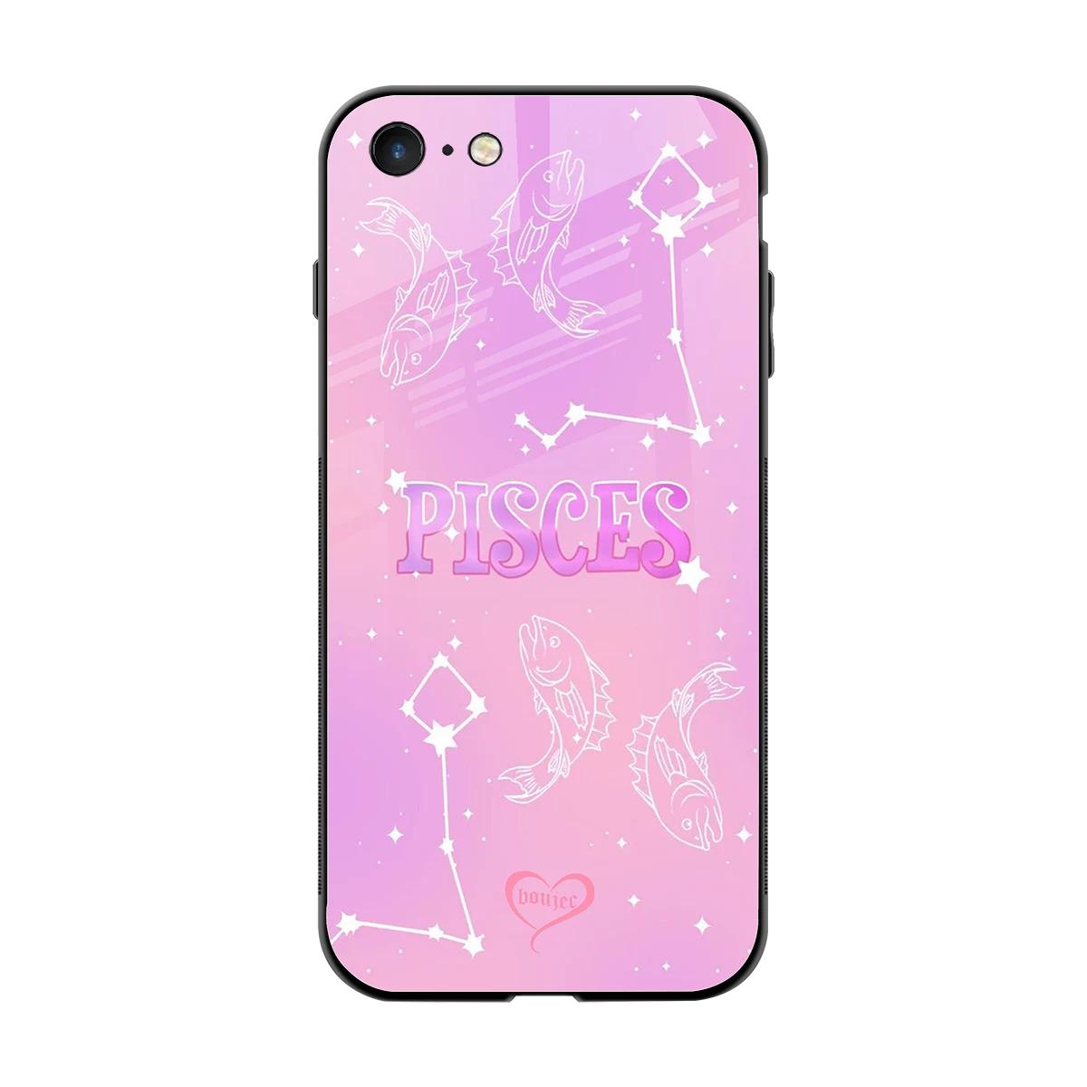 Pisces Aura back phone cover | glass case for iphone 7