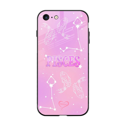 Pisces Aura back phone cover | glass case for iphone 7