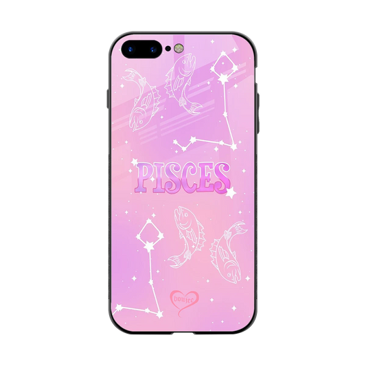 Pisces Aura back phone cover | glass case for iphone 8 plus