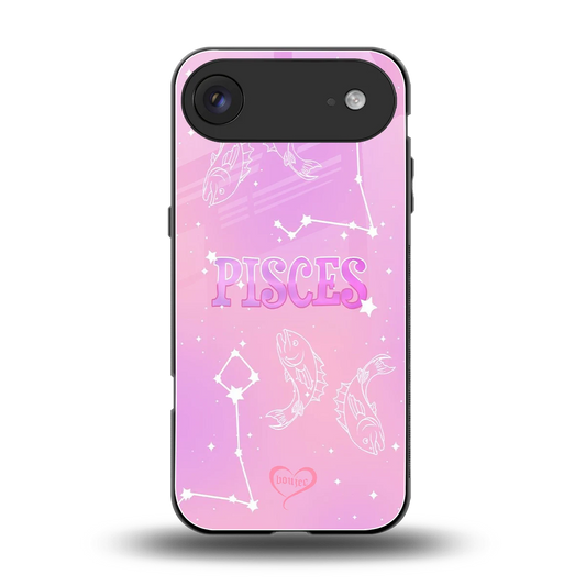 Pisces Aura back phone cover | glass case for iphone air