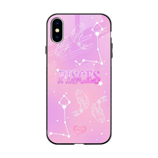 Pisces Aura back phone cover | glass case for iphone x