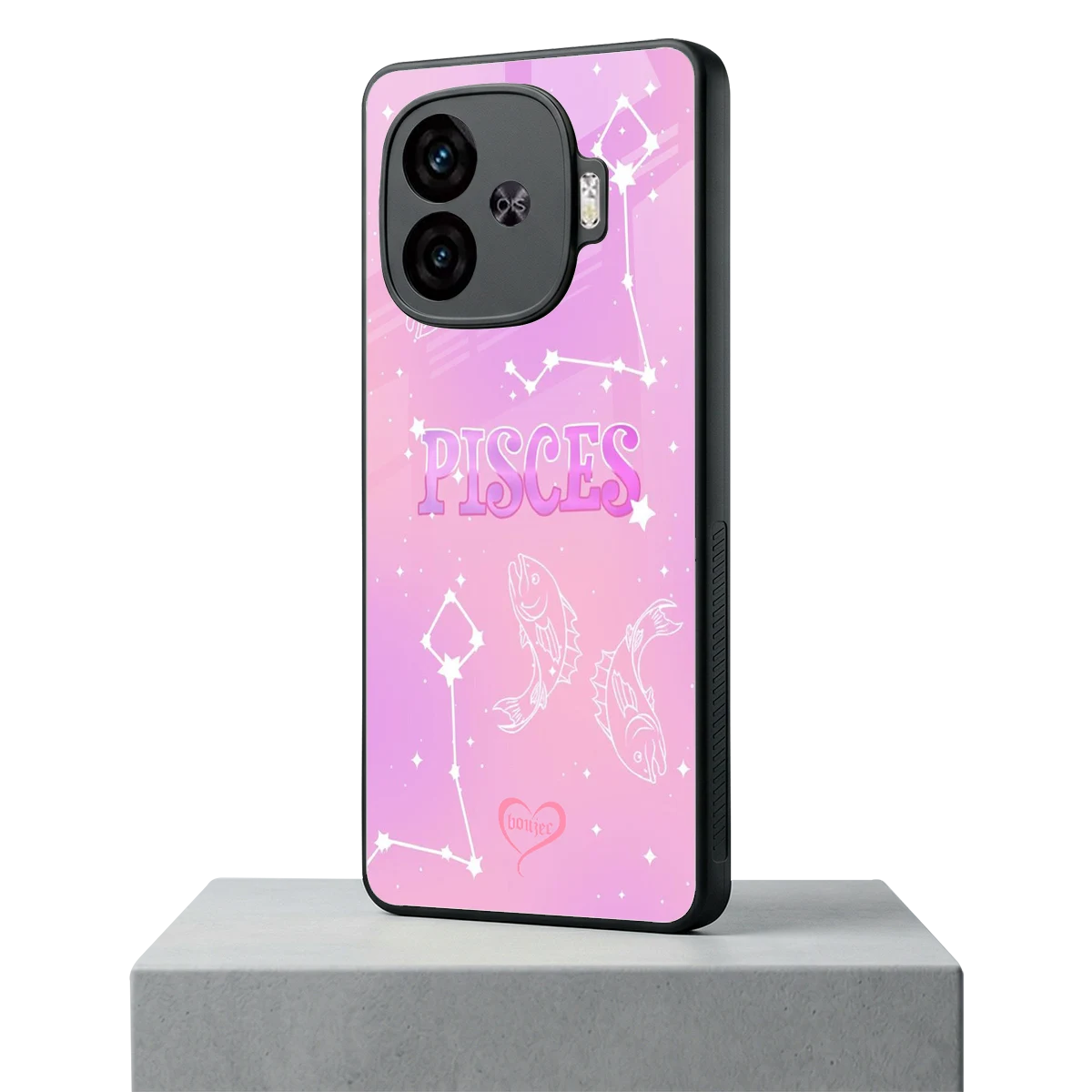 Pisces Aura iqoo neo 10r 5g mobile cover | shockproof glass phone case