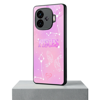 Pisces Aura iqoo neo 10r 5g mobile cover | shockproof glass phone case