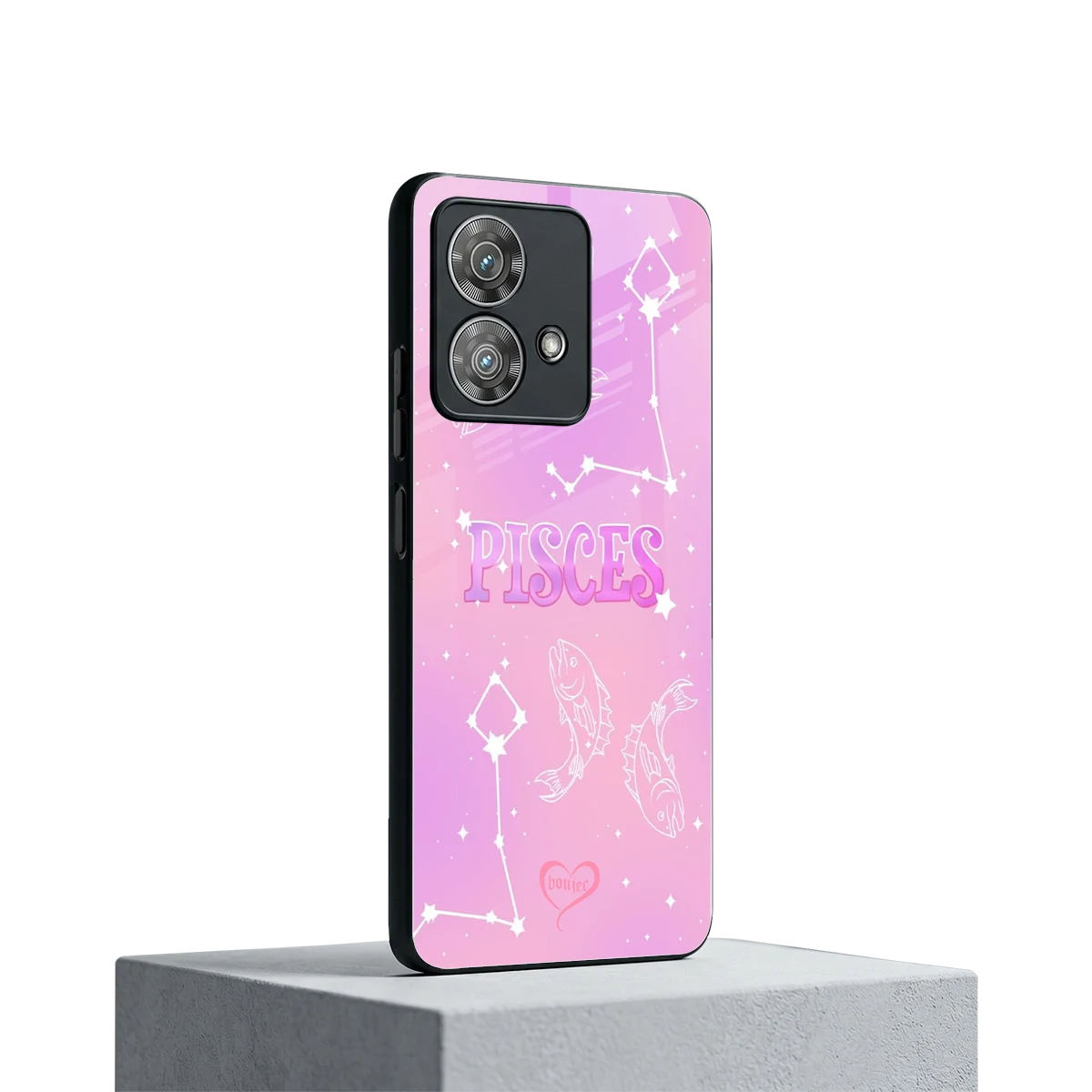 Pisces Aura motorola edge 40 neo 5g mobile cover | shockproof glass phone case